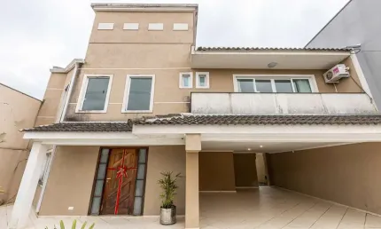 Casa com 4 quartos à venda na rua francisco querino de lima, 50, são braz, curitiba, 362 m2 por r$ 1.950.000