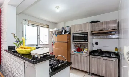 Apartamento com 2 quartos à venda no santa cândida, curitiba , 44 m2 por r$ 210.000