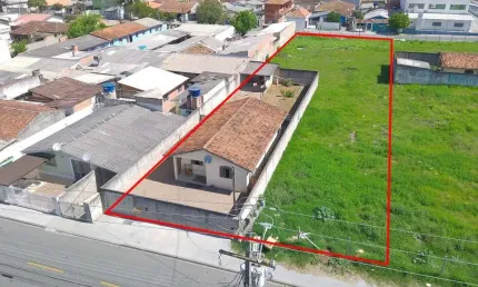 Terreno à venda na rua antônio gonçalves dias, 1683, vargem grande, pinhais, 2000 m2 por r$ 1.947.000