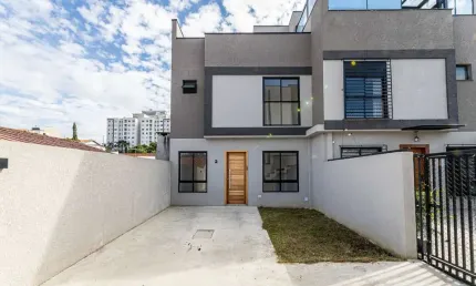 Casa com 3 quartos à venda na rua leon tolstoi, 448, lindóia, curitiba, 102 m2 por r$ 699.000