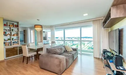 Apartamento com 3 quartos à venda em ecoville, curitiba , 122 m2 por r$ 1.250.000