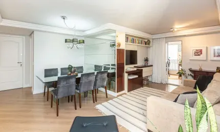 Apartamento com 3 quartos à venda no Alto da Rua XV, Curitiba , 104 m2 por R$ 950.000