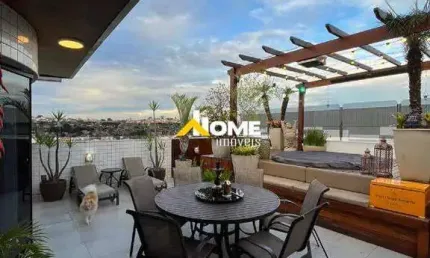 Cobertura à venda, 3 quartos, 2 suítes, 4 vagas, Barreiro - Belo Horizonte/MG