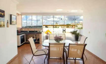 Cobertura à venda, 3 quartos, 1 suíte, 1 vaga, Barreiro - Belo Horizonte/MG