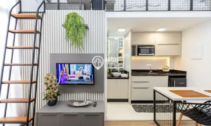 Apartamento com 1 quarto à venda na Rua Bárbara Cvintal, 280, Mossunguê, Curitiba por R$ 439.000