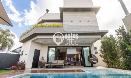 Casa em condomínio fechado com 4 quartos à venda na Rua Domingos Gulin, 111, Butiatuvinha, Curitiba por R$ 4.900.000
