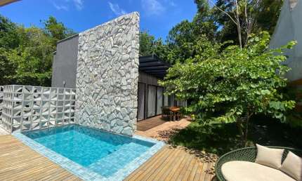 Casa com 3 suítes e piscina privativa em condomínio na Pipa