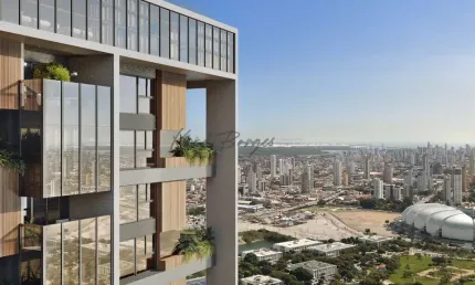 Apartamento no Torre Almere em Candelária - 143m², 3 suítes