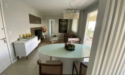 Apartamento em Ponta Negra - 80m² 3 quartos, 2 vagas