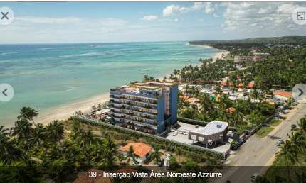 PEROBA AZZURRE SEU FLAT A BEIRA MAR DA PRAIA DE PEROBA EM MARAGOGI
