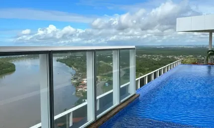Flat com 1 quarto à venda na Avenida Bernardo Vieira de Melo, 8472, Barra de Jangada, Jaboatão dos Guararapes