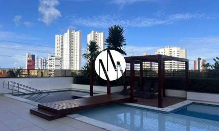 Apartamento à venda cond Antônio Barra Maia - Lagoa Nova - Andar Alto