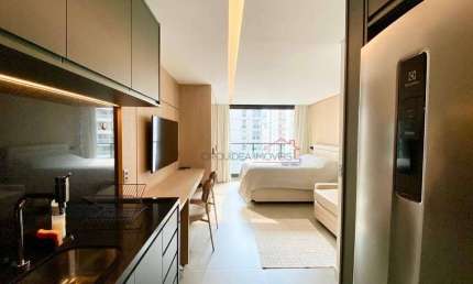 Studio mobiliado no Itaim Bibi SP | Lazer completo | localização privilegiada | Agende a sua visita