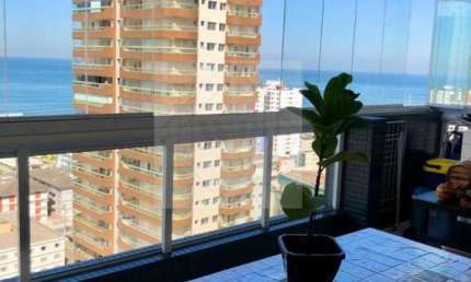 Apartamento para Venda em Praia Grande, Tupi, 3 dormitórios, 3 suítes, 4 banheiros, 2 vagas