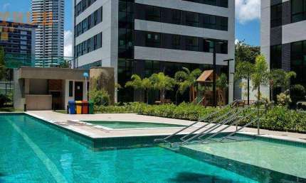 Contato  0.8.1.9.9.1.7.8.0.2.2.7   Flat com 1 dormitório para alugar, 32 m² por R$ 3.700/mês - Parnamirim - Recife/PE