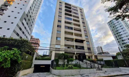 PERTO DO PARQUE DA JAQUEIRA. 3 QUARTOS, 1 SUÍTES,  122M²,  2 VAGAS. VARANDA EM TODOS OS QUARTOS.