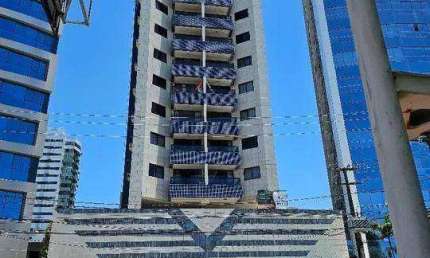 Flat com 1 dormitório à venda, 39 m² - Pina - Recife/PE