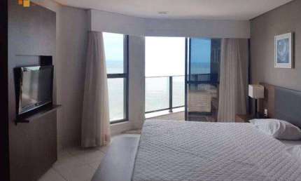 Flat com 1 dormitório à venda, 45 m² - Boa Viagem - Recife/PE
