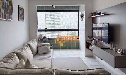 Apartamento com 3 dormitórios à venda, 79 m² - Torre - Recife/PE