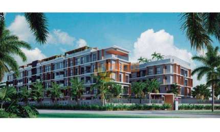 Flat com 1 dormitório à venda, 33 m² por R$ 340.000,00 - Carneiros - Tamandaré/PE