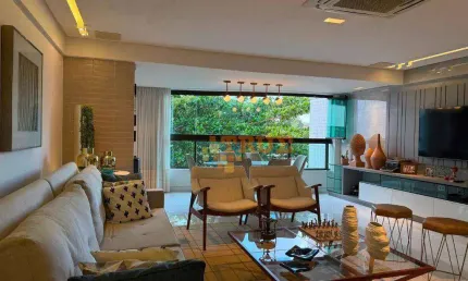 Apartamento com 4 dormitórios à venda, 158 m² - Monteiro - Recife/PE