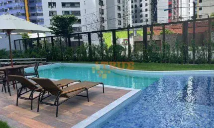 Apartamento com 4 dormitórios para alugar, 124 m² por r$ 10.900,02/mês - boa viagem - recife/pe