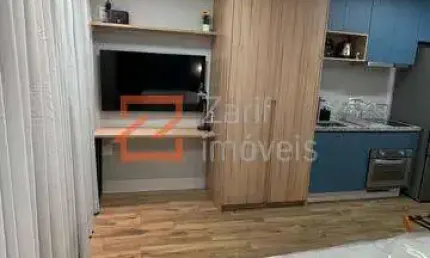 VENDO STUDIO SOUL BROOKLIN, LINDO APTO DE 38 M, 1 DORMITÓRIO, AR COND.