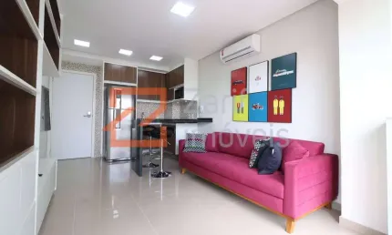 ALUGO STUDIO ADD BERRINI, APTO 33 M², MOBILIADO,  1 DORMIT, AR COND, 1 VAGA