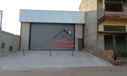 Galpão para locação - 285m², 2 banheiros, 1 cozinha - porto seguro, ribeirão das neves/mg.