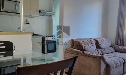 Apartamento mobilado 2 dormitorios condominio viva bem