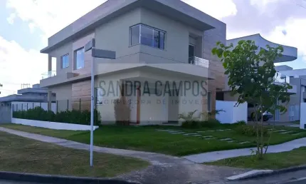 Casa em condomínio fechado com 4 quartos à venda no Alphaville (Abrantes), Camaçari 