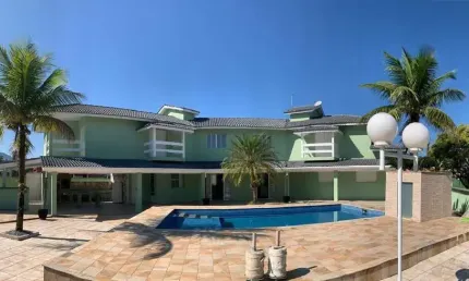 CASA  À VENDA: 5 Quartos, 5 Suítes, Piscina e Espaço Gourmet no Morada da Praia, Bertioga/SP
