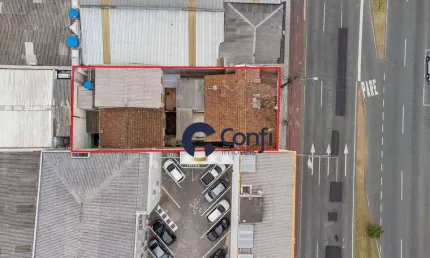 Terreno à venda, 303 m² por r$ 1.200.000,00 - centro - curitiba/pr