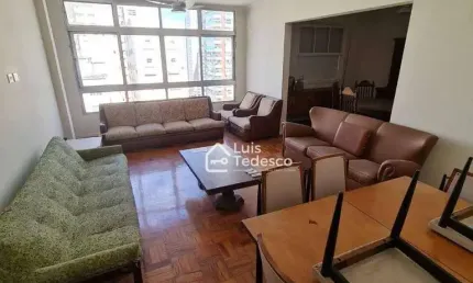 Apartamento com 3 dormitórios para alugar, 180 m² por R$ 6.600,00/mês - Gonzaga - Santos/SP