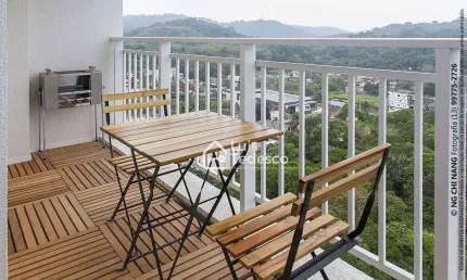 Apartamento com 2 dormitórios à venda, 54 m² por R$ 360.000,00 - Morro de Nova Cintra - Santos/SP
