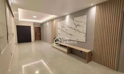 Cobertura com 3 dormitórios à venda, 191 m² por R$ 1.849.000 - Pompéia - Santos/SP