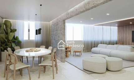 Apartamento com 3 dormitórios à venda, 223 m² por R$ 2.590.000,00 - Vila Rica - Santos/SP