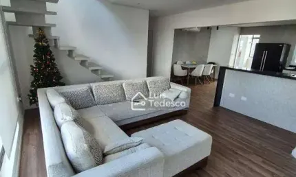 Cobertura com 2 dormitórios à venda, 187 m² por R$ 1.050.000 - Boqueirão - Santos/SP