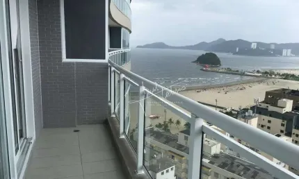 Studio com 1 dormitório para alugar, 51 m² por R$ 5.800,00/mês - Pompéia - Santos/SP