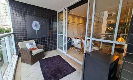 Apartamento com 3 dormitórios à venda, 160 m² por R$ 1.395.000 - Pompéia - Santos/SP