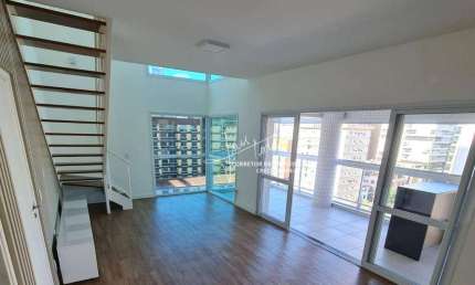 Apartamento Duplex com 2 dormitórios, 121 m² - venda por R$ 1.700.000,00 ou aluguel por R$ 9.500,00/mês - Gonzaga - Santos/SP