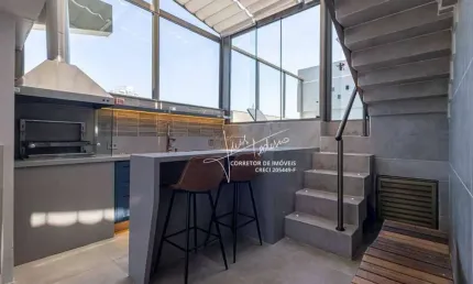 Cobertura com 2 dormitórios à venda, 175 m² por R$ 2.700.000 - Boqueirão - Santos/SP