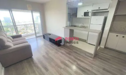Apartamento com 1 dormitório para alugar, 50 m² por R$ 6.000,00/mês - Melville Empresarial II - Barueri/SP