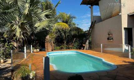 Chácara com 3 dormitórios à venda, 1700 m² por R$ 850.000,00 - Zona Rural - Guapiaçu/SP
