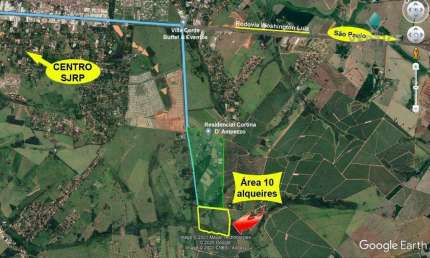 Área à venda, 10 alqueires por R$ 7.000.000 - Centro (Engenheiro Schmitt) - São José do Rio Preto/São Paulo