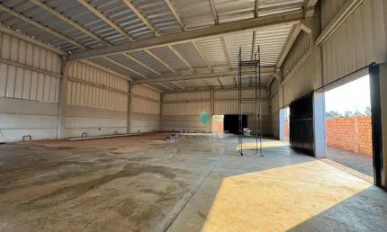 Barracão para alugar, 740 m² por r$ 20.000/mês - distrito industrial doutor carlos arnaldo e silva - são josé do rio preto/sp