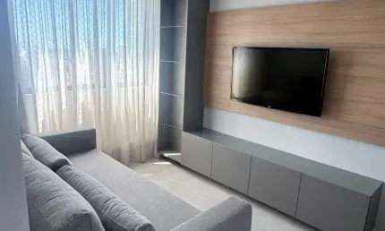 Lindo apartamento 2 quartos, novo para o 1º locador! finíssimo acabamento na decoração e móveis