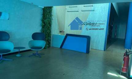 ED American Bussines Sala 392m² Mobiliada 7 Salas recpção Mo