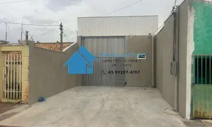 Barracão 250m² 1 sala 1 banheiro vg para 4 carros VG