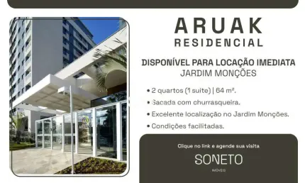 Apartamento com 2 quartos para alugar no Jardim Monções, Londrina 